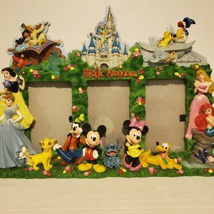 Walt Disney Magic Kingdom Cast of Characters Picture Frame